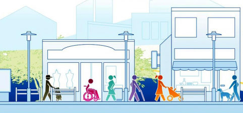 Image représentant l accessibilité de commerce