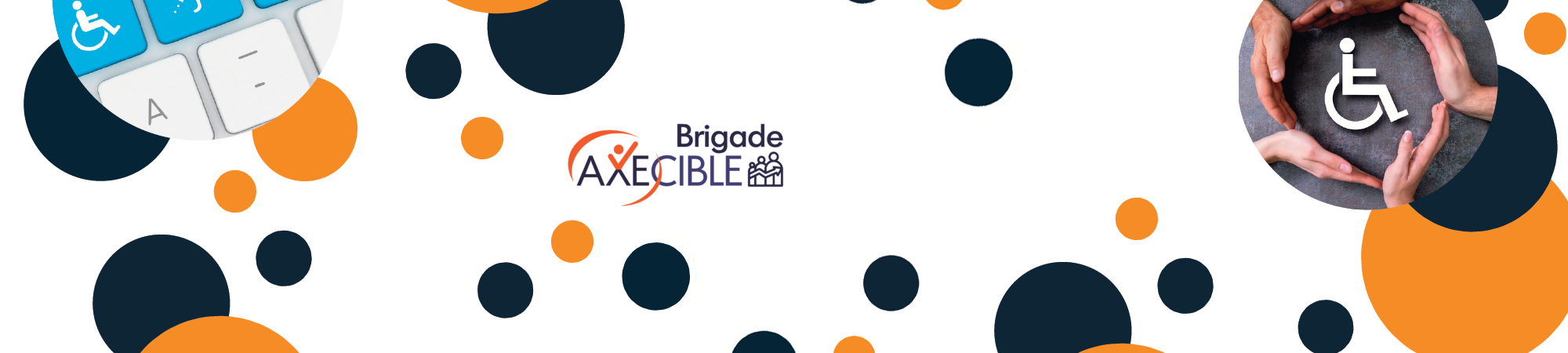 Banniere brigade axecible